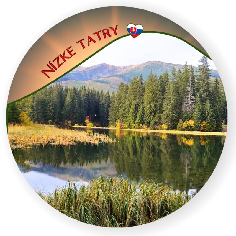 Nízke Tatry 1 - podložky pod pohár,8kusov