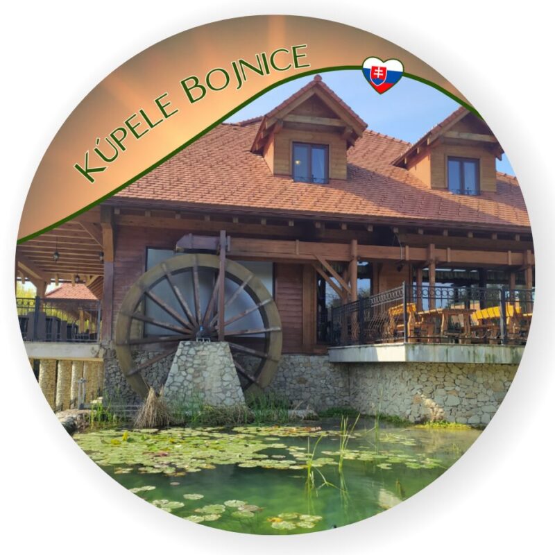 Kúpele Bojnice 1 - podložky pod pohár,8kusov