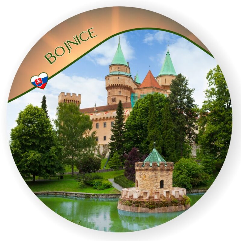 Bojnice 1 - podložky pod pohár, 8kusov
