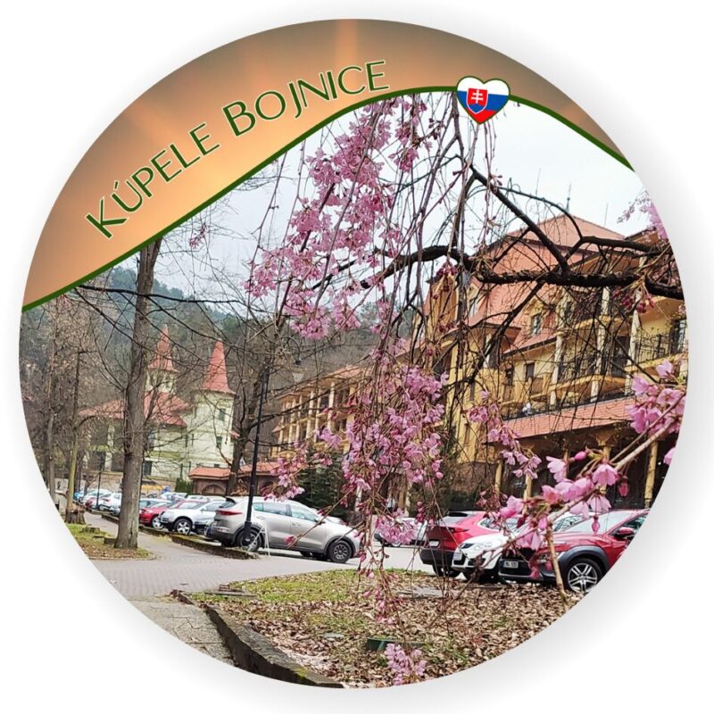 Kúpele Bojnice 2 - podložky pod pohár,8kusov