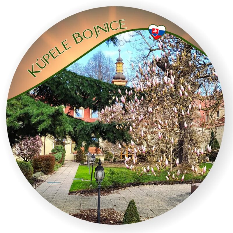 Kúpele Bojnice 4- podložky pod pohár,8kusov