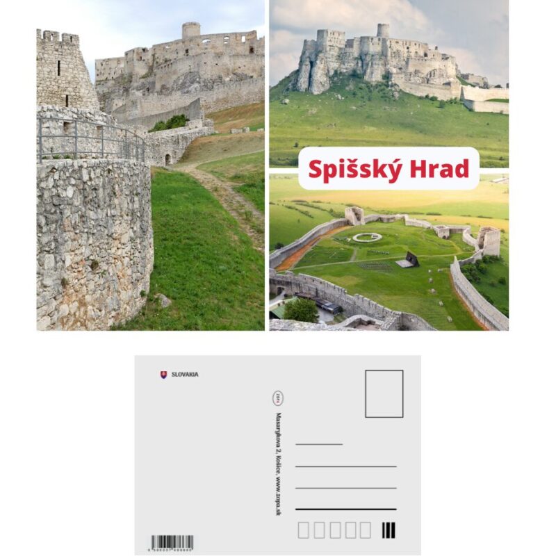 Spišský Hrad 2, pohľadnica,20ks