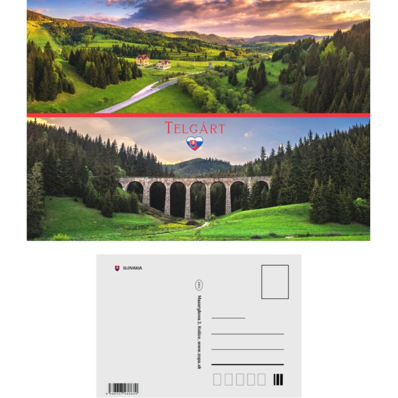 Telgárt 1, pohľadnica,20ks
