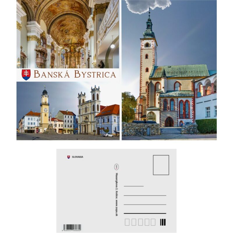 Banská Bystrica 2, pohľadnica,20ks