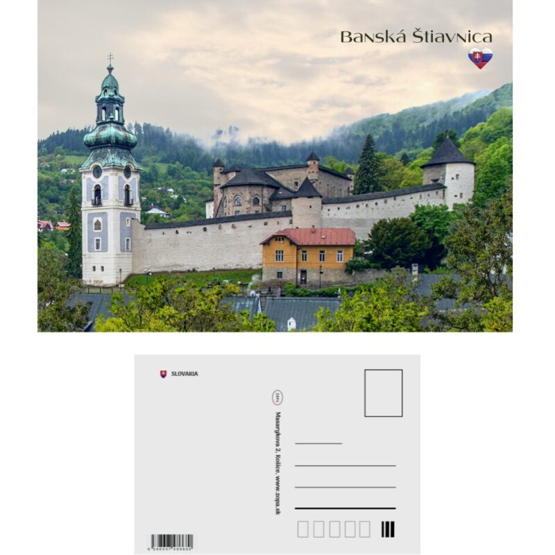 Banská Štiavnica 3, pohľadnica,20ks
