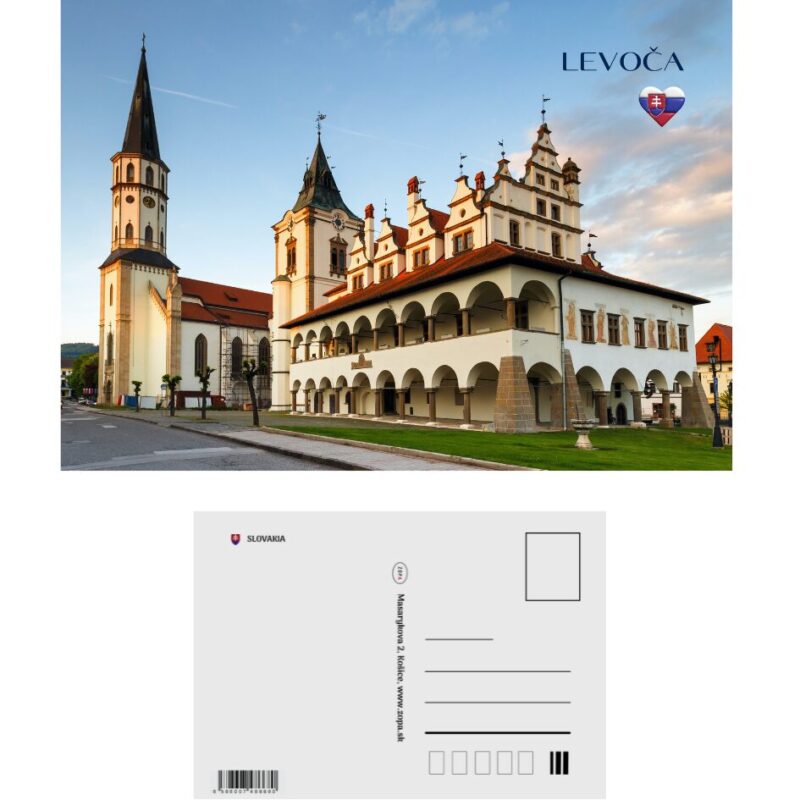 Levoča 1, pohľadnica,20ks