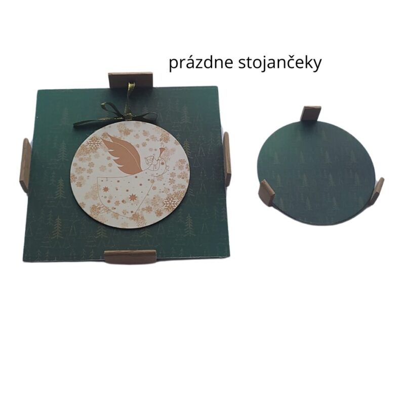 001.Vianočná sada, stojan na servítky a podložky - Image 2