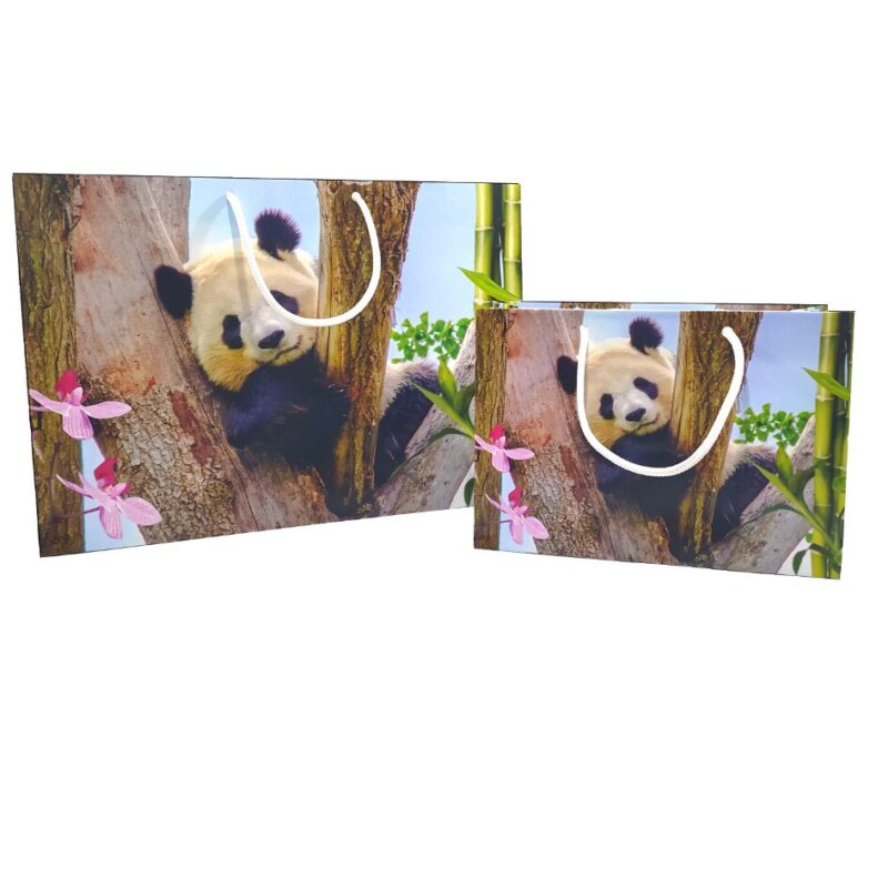 1023-Papierová taška-Panda - Image 2