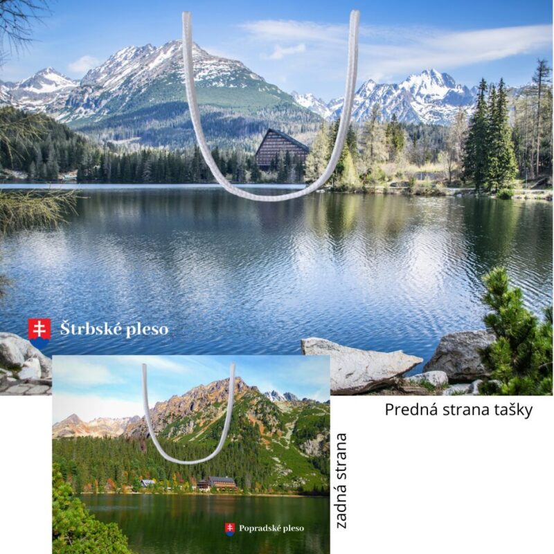 Štrbské pleso 1, papierová taška