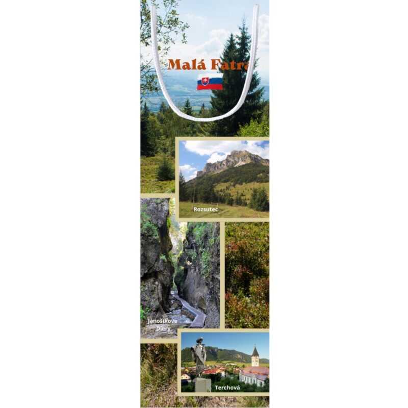 Malá Fatra 1, papierová taška na fľašu
