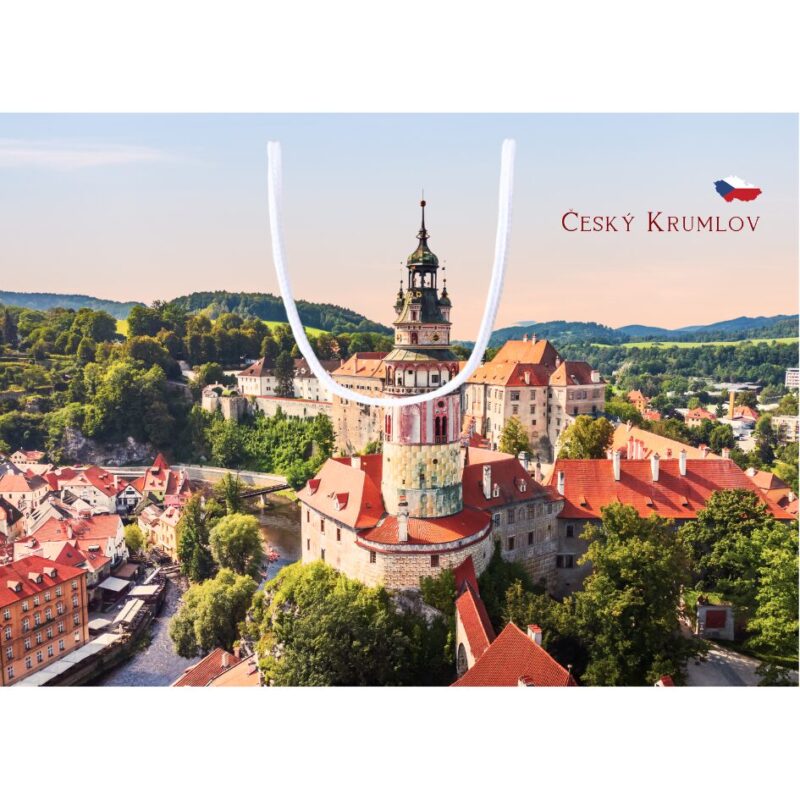 Český Krumlov 2, papierová taška,10ks