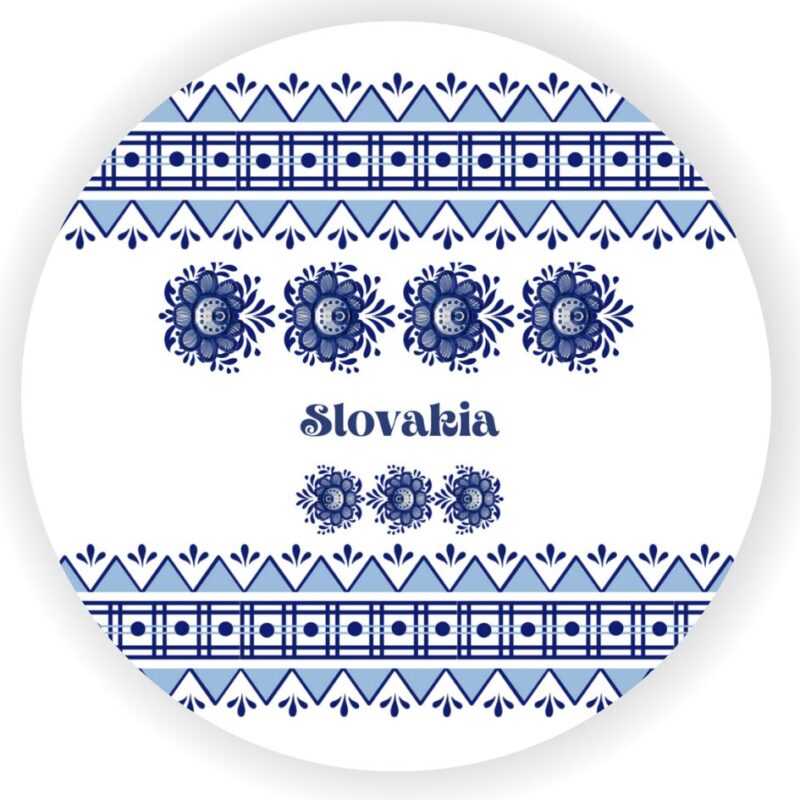 Slovensko 1 - podložky pod pohár,8kusov