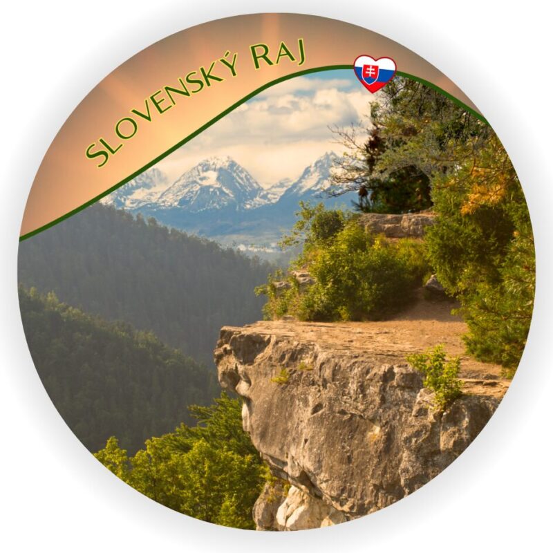 Slovenský Raj 2 - podložky pod pohár,8kusov