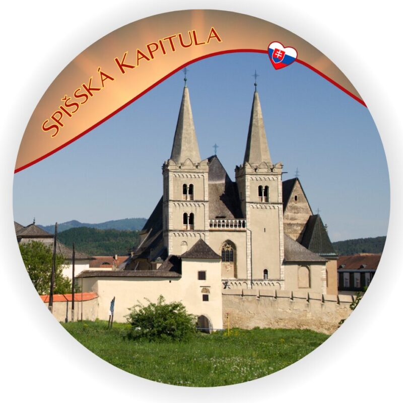Spišská Kapitula  1 - podložky pod pohár,8kusov