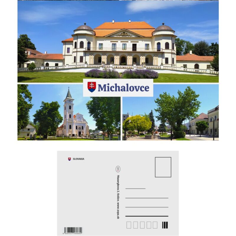 Michalovce 1, pohľadnica,20ks