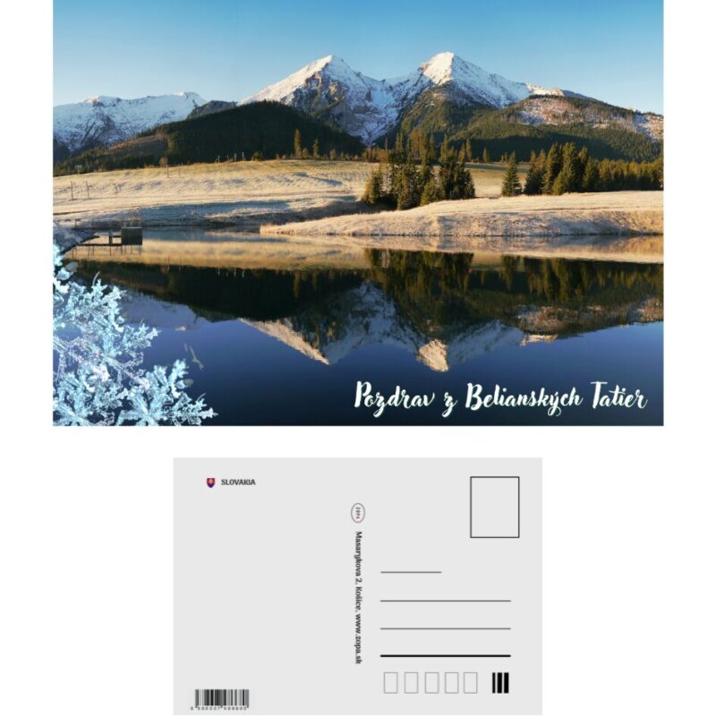Belianske Tatry 1, pohľadnica,20ks