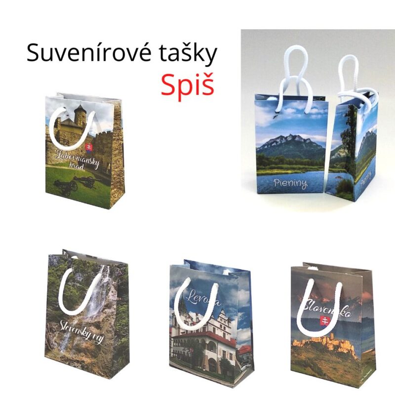 Spiš, papierová taška XS
