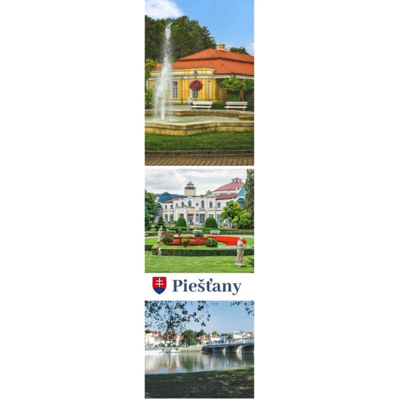 Piešťany 1, záložka do knihy